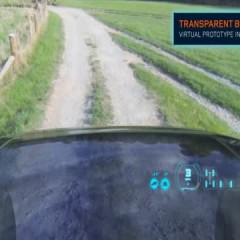 Realidade aumentada faz frente de Land Rover ficar transparente